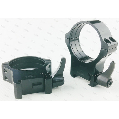 Кольца Rusan быстросъемные Weaver на 34мм H12 рычажные (050-34-12-R)