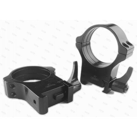 Кольца Rusan быстросъемные Weaver на 34мм H18 рычажные (050-34-18-R)