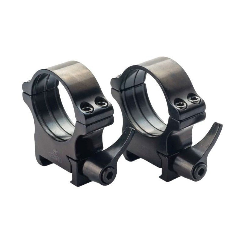 Кольца Rusan быстросъемные Picatinny на 34мм H18 рычажные (050P-34-18-R)