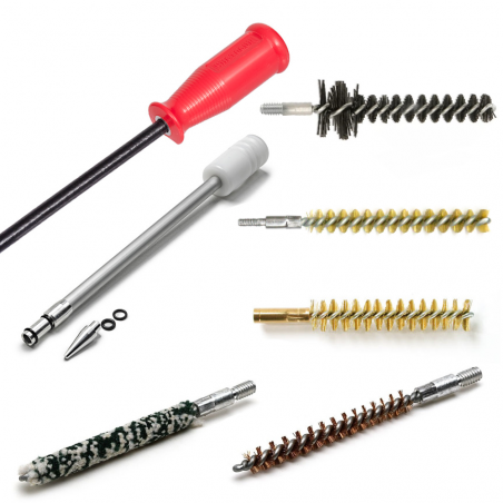 Шомпол с набором ершиков для чистки AR-15 калибр .223/5.56/5.45