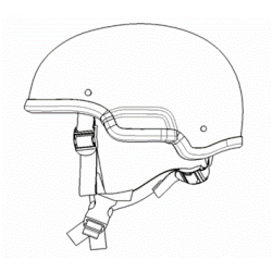 тактический шлем ШБМ-Н МИГ исп С по БР1 арамид подвесная Фаст