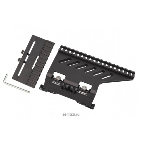 Кронштейн над ствольной коробкой Б-13К В2.0, черный