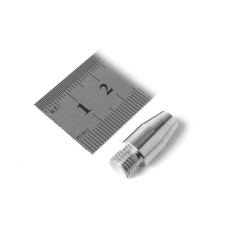 Переходник ЧИСТОGUN дюраль, резьба 5/16х27 (папа) - М5 (мама), диаметр 9,5 мм