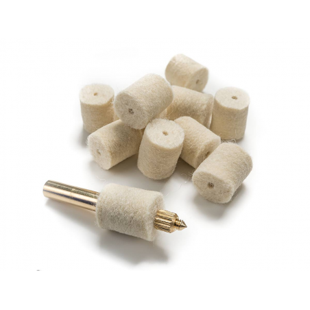 Войлочные патчи кал. 9.3/.366ТКМ/.375 CheyTac диаметр 10,5 мм, A2S GUN (500 шт)