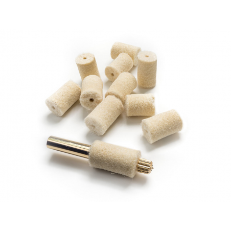 Войлочные патчи калибр 8 мм, диаметр 9 мм, ЧистоGun (500 шт)