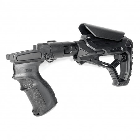 Коплект приклада с трубой "M4 SVD" и пистолетной рукояткой для СВД/Тигр исп.01