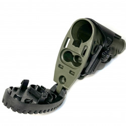 Полимерный приклад GLR-16 олива с подщечником, Fab Defense (COM-SPEC/MIL-SPEC), олива