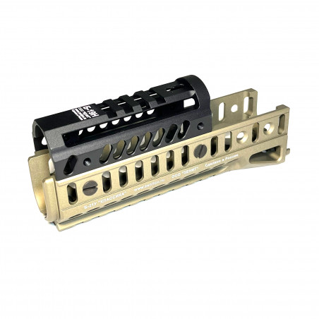 Комплект кронштейн Б-21У (золотой хаки) с накладкой Б-19Н для Сайга-9/TR9/Витязь