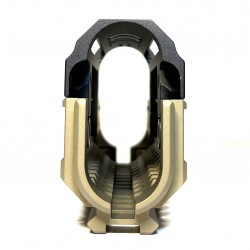 Комплект кронштейн Б-21У (золотой хаки) с накладкой Б-19Н для Сайга-9/TR9/Витязь