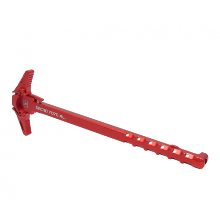 Рукоятка затвора AR-10 Gecko тактическая, LAC, красный