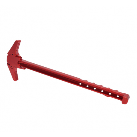 Рукоятка затвора AR-10 Gecko тактическая, LAC, красный