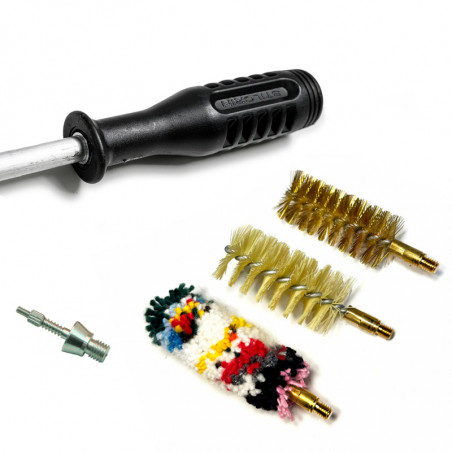 Шомпол 8 мм с набором ершиков калибр .12