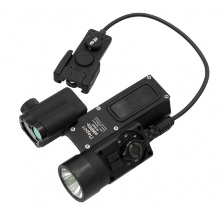 Лазерный комплекс (прибор комбинированный) Перст Лидер, Без флажка, Черный