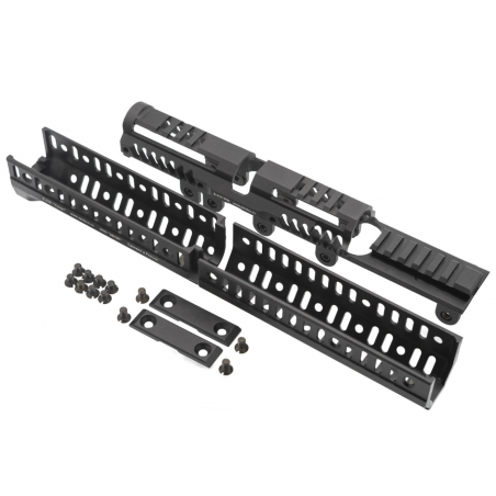 Комплект кронштейн Б-23Л и ДЛ-5 с накладкой Б-31У/РПК для Сайга-308 исп.61