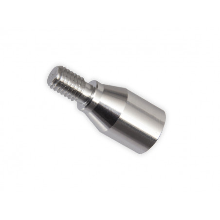 Переходник с резьбы 5/16x27(мама) на M5(папа) ЧИСТОGUN, дюраль