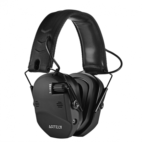 Профессиональные стрелковые наушники ARTELV КРЕЧЕТ II, гелевые амбушюры, чёрные