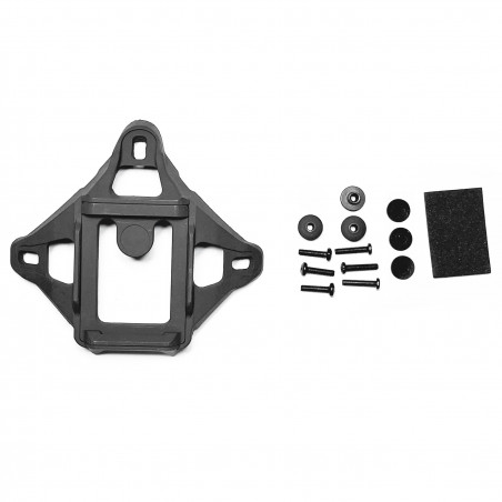 Кронштейн фронтальный (реплика Wilcox 4) для шлема ШБМ-Н "МИГ", черный