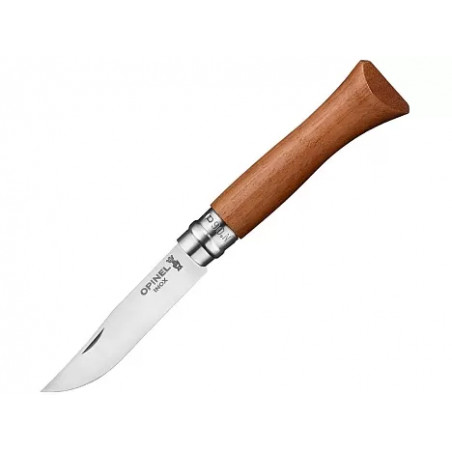 Нож складной Opinel Luxury Walnut Tree 06, нержавеющая сталь, орех