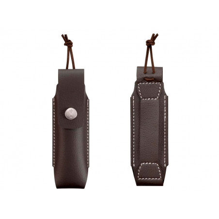 Нож складной Opinel Bushwhacker Red 08, нержавеющая сталь, чехол, красный