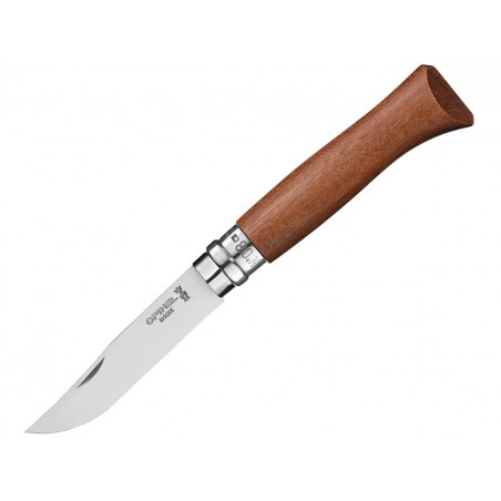 Нож складной Opinel Luxury Walnut Tree 08, нержавеющая сталь, орех