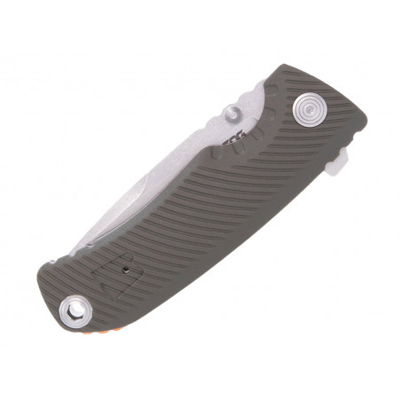 Нож складной SOG Tellus ATK Olive Drab+Blaze Orange,сталь Cryo 440C,блистер