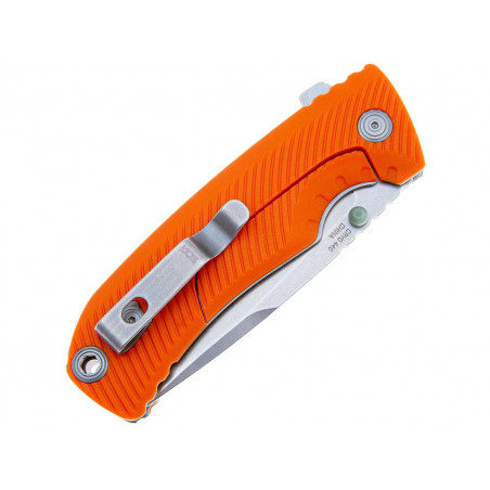 Нож складной SOG Tellus FLK Blaze, сталь Cryo 440C, рукоять GRN