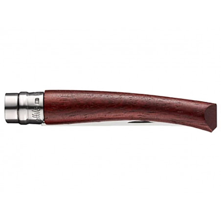 Нож складной Opinel Slim Padouk Effile 08 New, филейный, нерж. сталь, падук