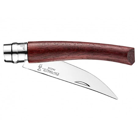 Нож складной Opinel Slim Padouk Effile 08 New, филейный, нерж. сталь, падук