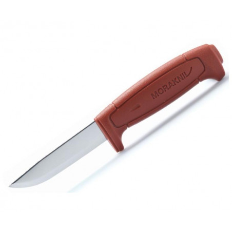 Нож Morakniv Basic 511, углеродистая сталь, красный