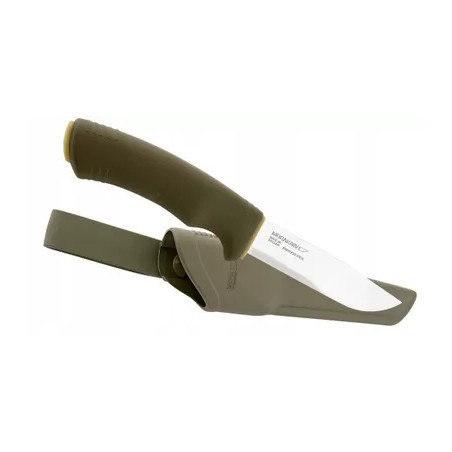 Нож Morakniv Bushcraft Forest, нержавеющая сталь, зелёный