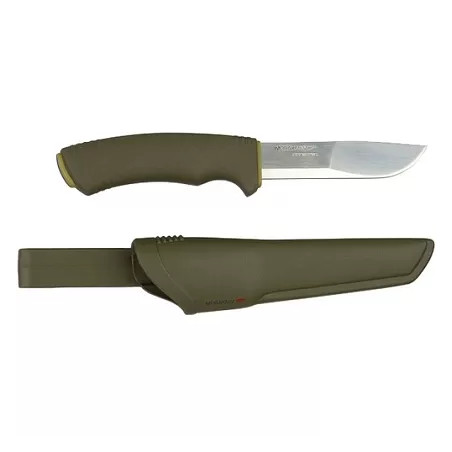 Нож Morakniv Bushcraft Forest, нержавеющая сталь, зелёный
