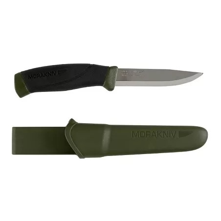 Нож Morakniv Companion, нержавеющая сталь, олива