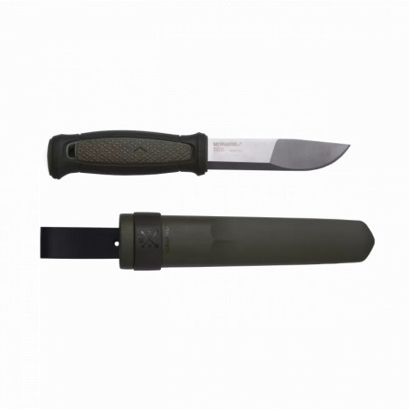 Нож Morakniv Kansbol, чёрный/зелёный