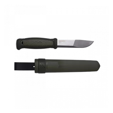Нож Morakniv Kansbol, чёрный/зелёный