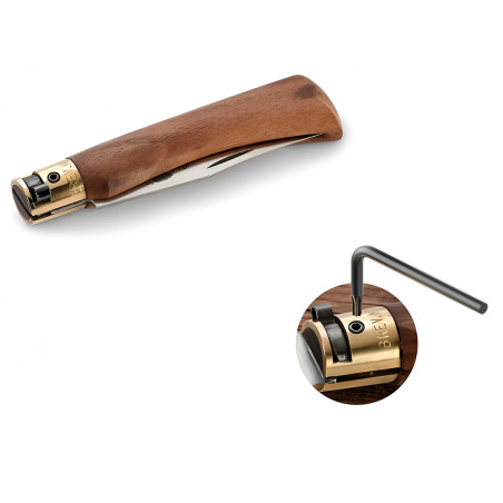 Нож складной Old Bear Classical Walnut S, сталь W1.4060, Satin, орех