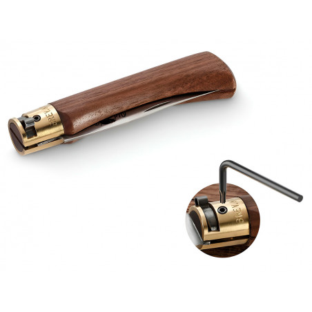 Нож складной Old Bear Classical Walnut M, сталь W1.4060, Satin, орех