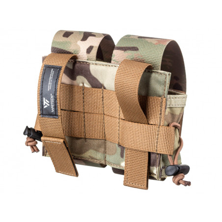 Подсумок Wartech Гренадёр GP-104-MCN под 2 ВОГ, универсальный, Multicam