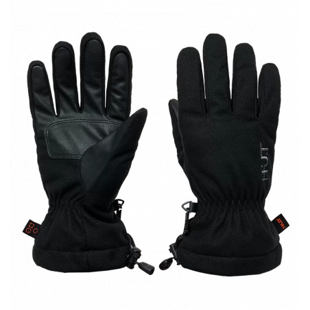 Перчатки H.U.T., мужские, мембранные, с утеплителем, чёрные