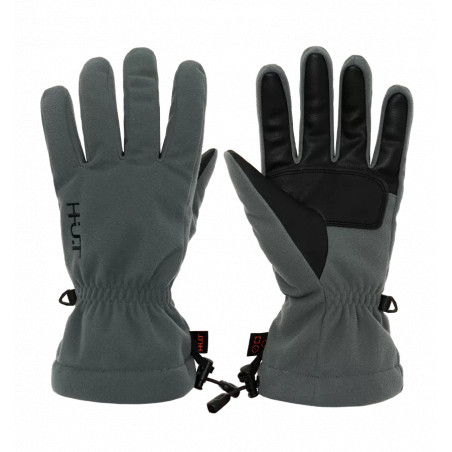 Перчатки H.U.T., мужские, мембранные, с утеплителем, серые