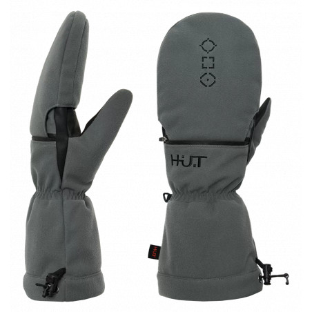 Рукавицы-перчатки H.U.T. Hybrid, мужские, мембранные, с утеплителем, серые