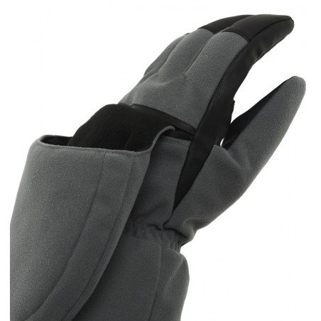 Рукавицы-перчатки H.U.T. Hybrid, мужские, мембранные, с утеплителем, серые