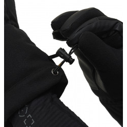 Рукавицы-перчатки H.U.T. Hybrid, мужские, мембранные, с утеплителем, чёрные