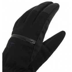 Рукавицы-перчатки H.U.T. Hybrid, мужские, мембранные, с утеплителем, чёрные