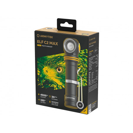 Фонарь Armytek Elf C2 Max USB-C 4500 lm свет белый