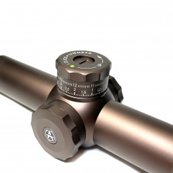 Оптический прицел ARKON Model A 1-10х28 цвет FDE, сетка MA10D-MRAD