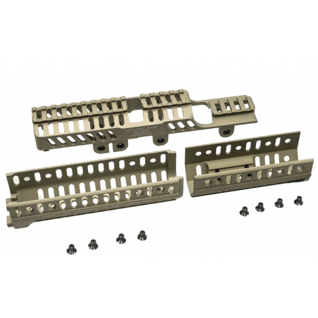 Комплект кронштейн Б-20Л (В1.1 тип В) и ДЛ-4 с накладкой Б-31/12 для ВПО-205, золотой хаки