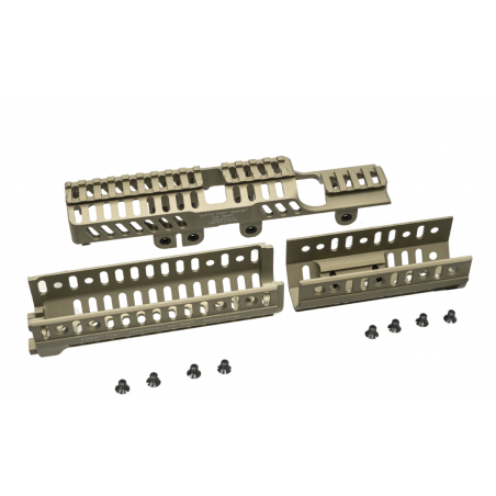 Комплект кронштейн Б-20Л (В1.0 тип А) и ДЛ-4 с накладкой Б-31/12 для ВПО-205, золотой хаки