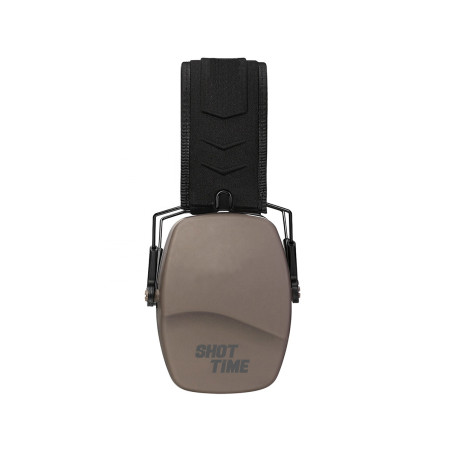 Наушники противошумные ShotTime 16, NRR 25dB, Tan