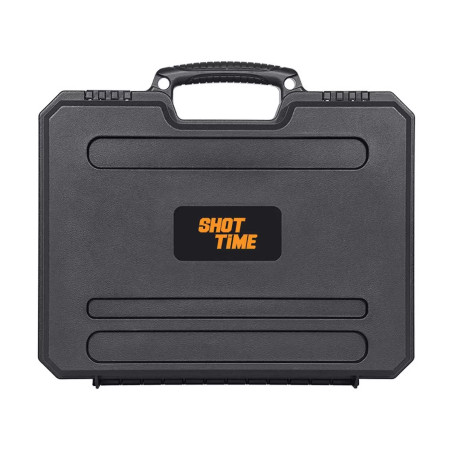 Кейс для пистолетов ShotTime 33x28x8.6 см IP65 полипропилен пена чёрный