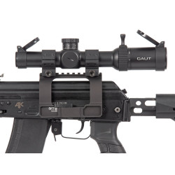 Кронштейн GTS Q.128 боковой быстросъёмный Picatinny АК/Сайга, 11 слотов